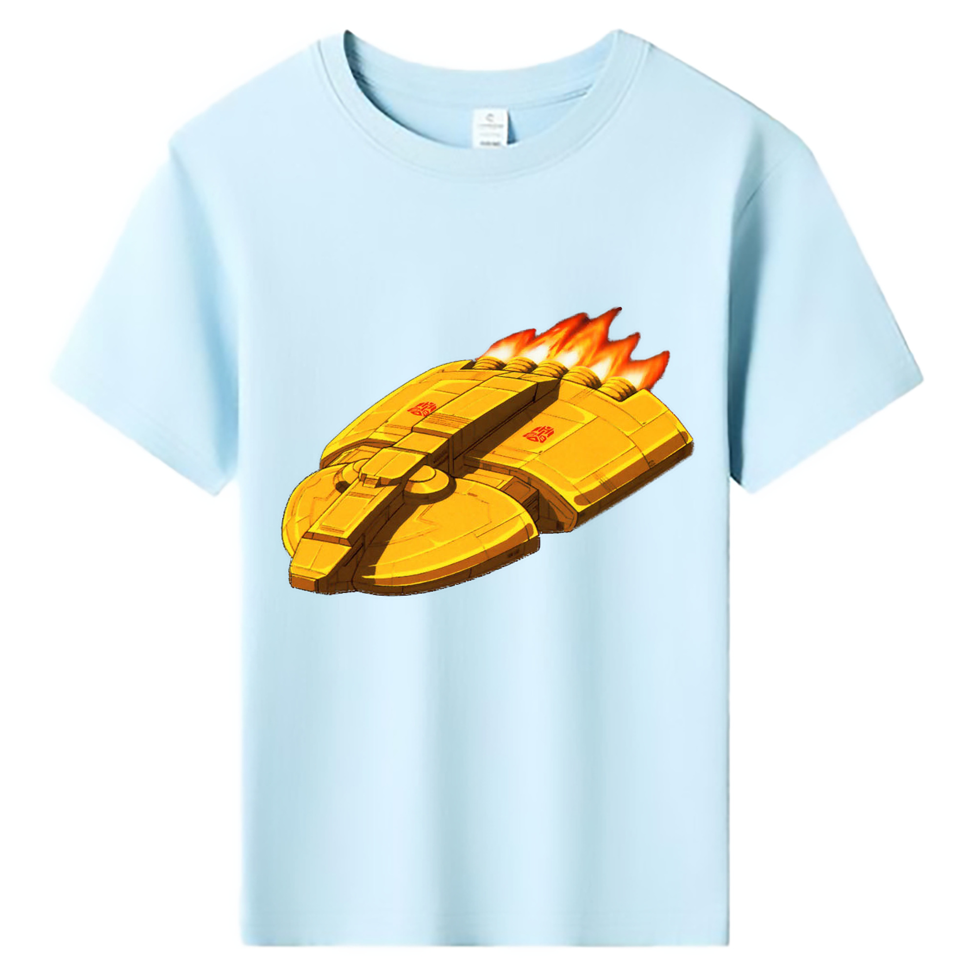 （画像用）  綿100％キッズTシャツ（フロントプリント）